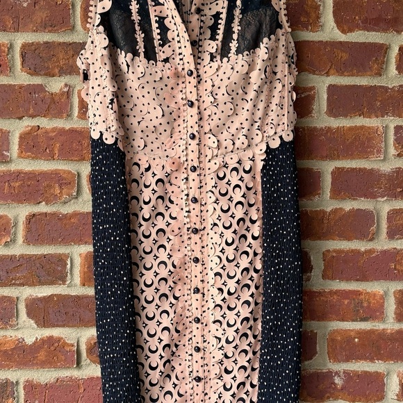 Beguile by Bryon Lars lasercut smocked dress by Anthropologie - Picture 8 of 10